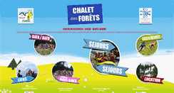 Desktop Screenshot of chaletdesforets.fr